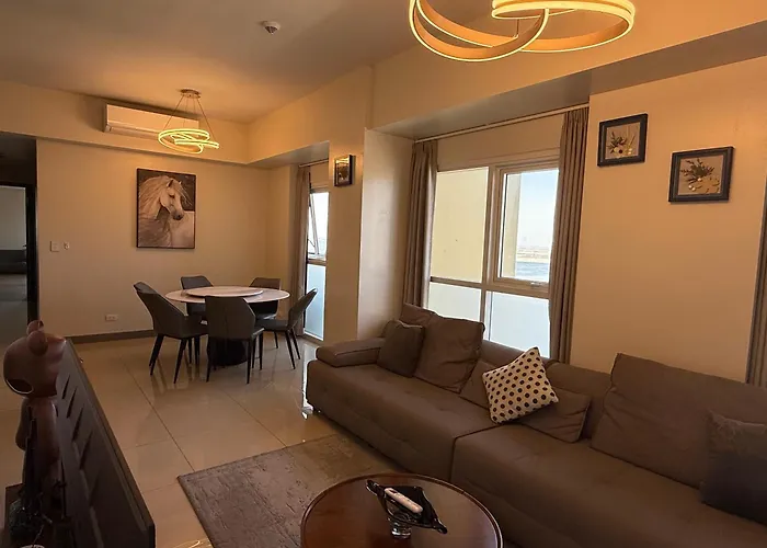 Luxury Spacious 3bedrooms With Maid's Bunkbed Massage Chair Bayview Free Pool & Parking Near Okada Airports Moa Solaire *