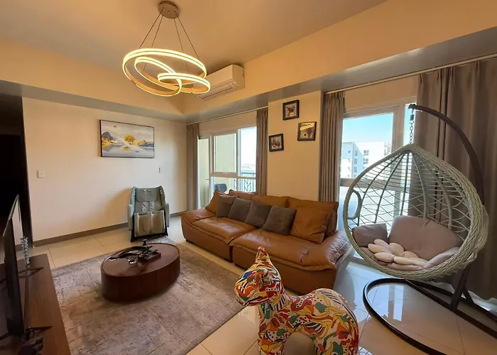 Luxury Spacious 3bedrooms With Maid's Bunkbed Massage Chair Bayview Free Pool & Parking Near Okada Airports Moa Solaire Manila